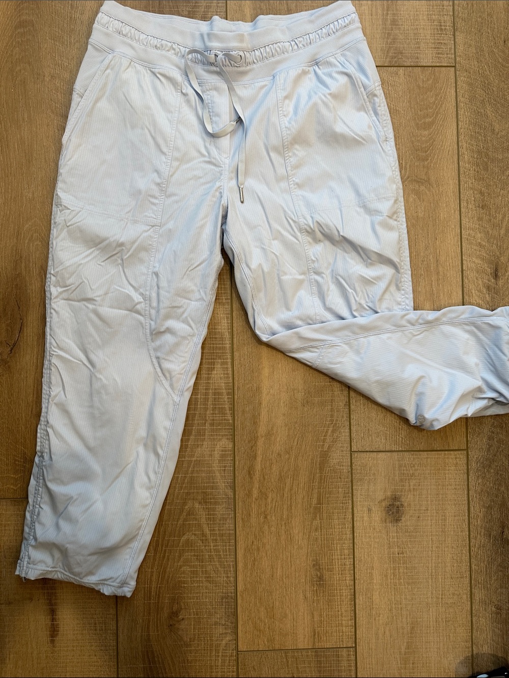 lululemon athletica Light Blue Mid-Rise Dance Studio Cropped Pant